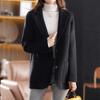 New Korean Style Women's Woolen Coat - Petite, Slimming Autumn/Winter Fashion