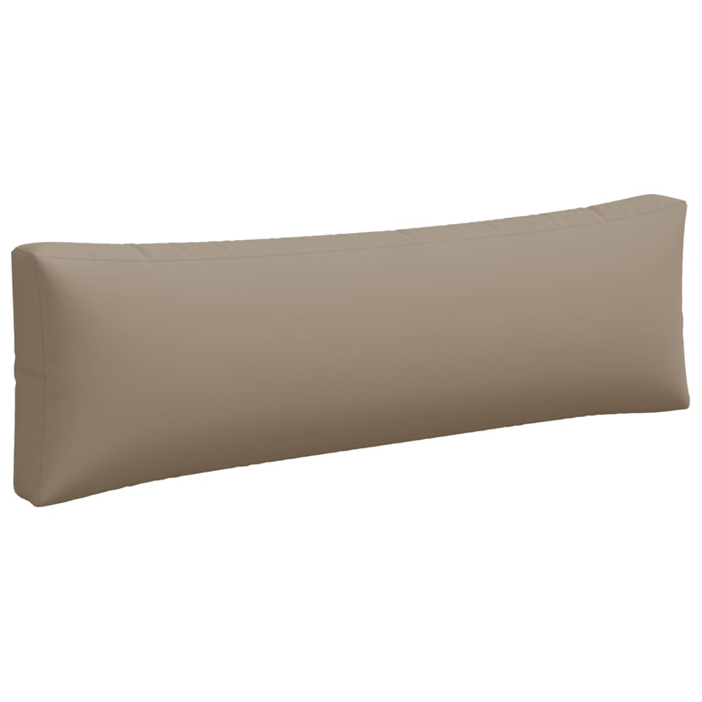 3 Piece Pallet Cushion Set Taupe Fabric