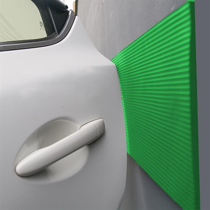 1M Anti-collision Car Door Protector Garage Wall Corner Bumper Guard Cutable Rubber Anti Scratch Strip Parking Spaces Warehouses
