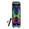 Karaoke Speaker - INOVALLEY - RGB - 800 Watts - Bluetooth V5.0 - Wireless Microphone Included - Battery Life 2 To 3 Hours - LED