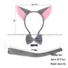Cross-Border Cute Plush Fox Ears Headband Set for Halloween and Face Washing
