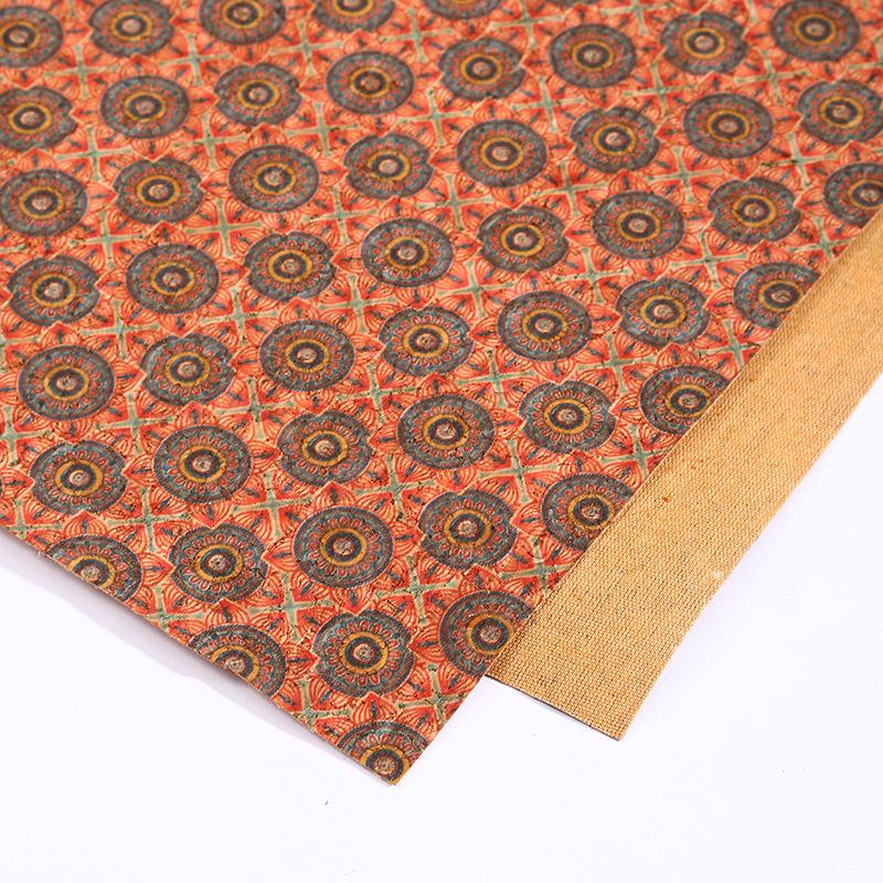 

Экологичная водонепроницаемая кожа из пробковой ткани для обуви, сумок и коробок