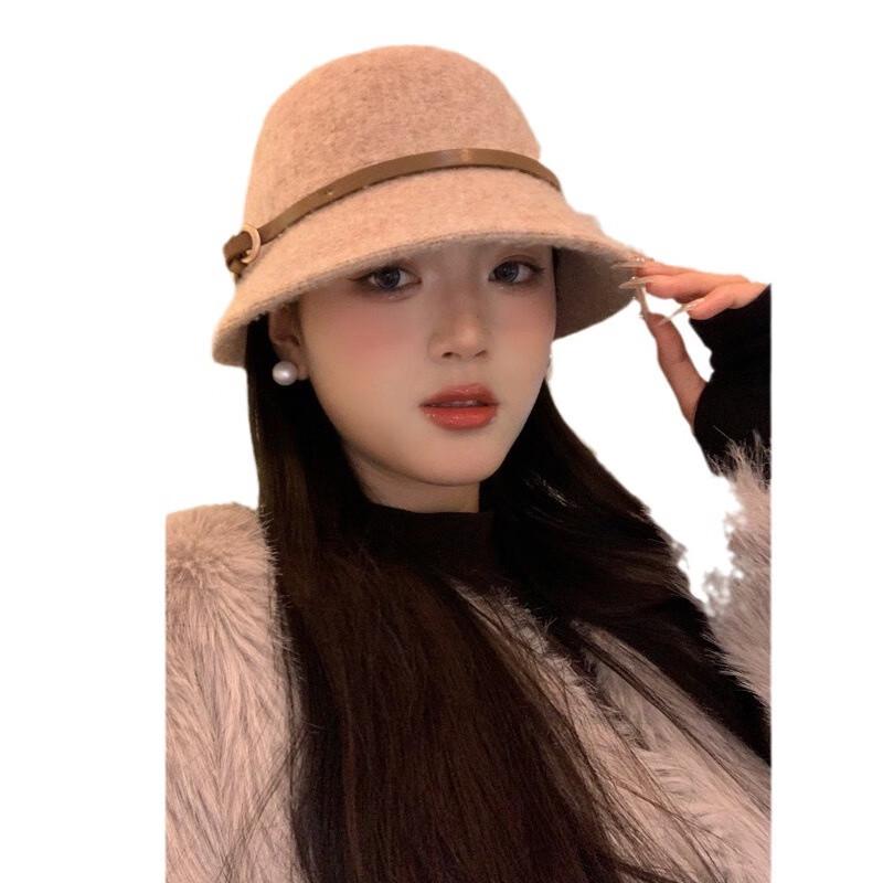 Miling Women's Small Brim Fedora Bucket Hat