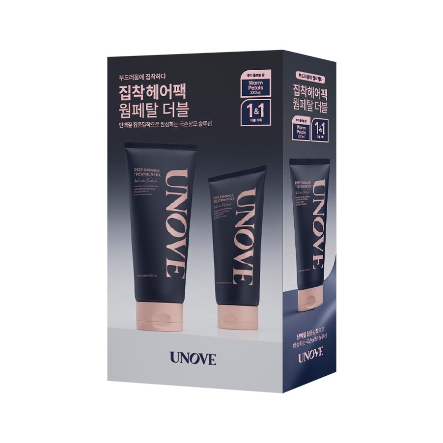 UNOVE Deep Damage Treatment EX 320ml Hair Treatment Duo Set