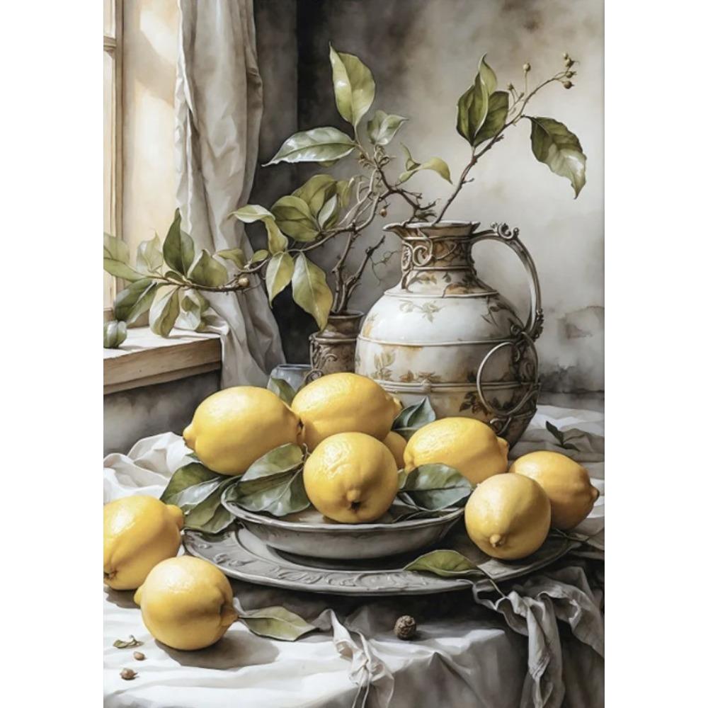 Old Retro Tones Still Life Poster Prints ForHome Decor Victorian Vintage Art Picture Flowers Fruits Canvas Painting Wall Art