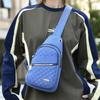 Minimalistische Damen-Brusttasche mit großer Kapazität, mehrlagig, wasserabweisend, Frontrucksack, lässige Outdoor-Umhängetasche für Mädchen