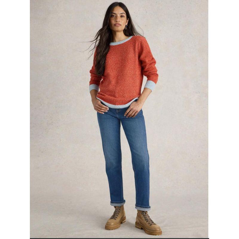 

Export USA Original Single Slim fit Ankle Small Straight Spring and Summer Thin Elastic Capri High Waist Elastic Jeans Superior cato2 Cropped Pants Straight-leg 2