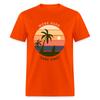 Work Hard Surf Fine Shirt Ocean Beach Sunset Lover Surfing T-Shirt Size S-6XL