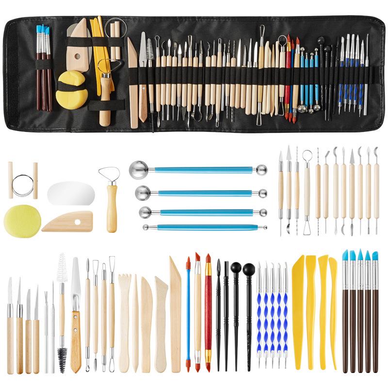 51-Piece High-Quality Clay Sculpting and Modeling Tool Set