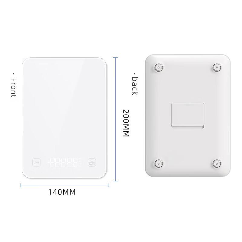 Mi Ling Smart Tempered Glass Kitchen Scale (CN version)