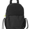 Schoolbag Small Backpack Men's and Women's Outdoor Lightweight Multipurpose Sports Riding Backpack Fashion Contrast Color Flat Casual Breast Bag