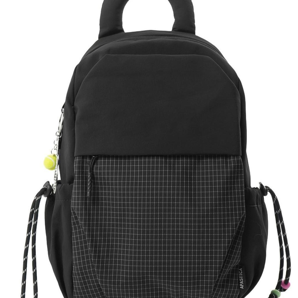Schoolbag Small Backpack Men's and Women's Outdoor Lightweight Multipurpose Sports Riding Backpack Fashion Contrast Color Flat Casual Breast Bag