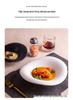 Premium Ceramic Plate - Thickened, High Appearance, Underglaze, Heat Resistant Tableware