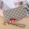 Woman Large Capacity Long Wallet Clutch Bag PU Leather Zipper Purse Card Bag Casual Multifunctional Phone Pouch Coin Purse Female