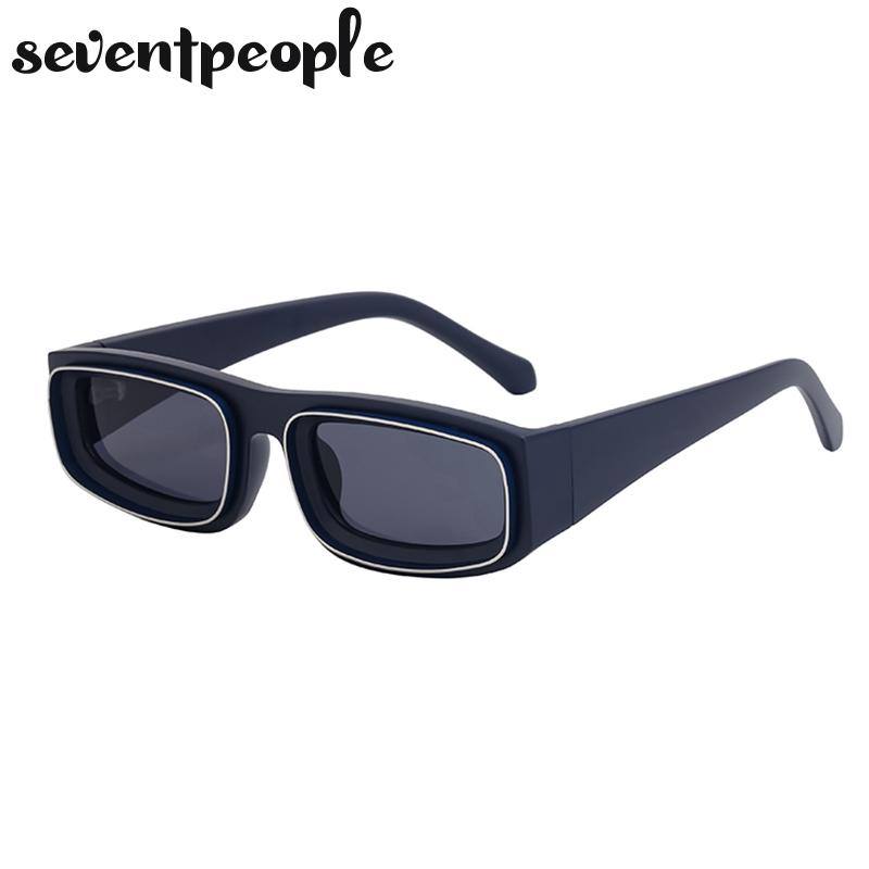 Small Frame Rectangle Sunglasses Women  Luxury Brand Designer Fashion Square Sun Glasses For Men Rectangular Shades Eyewear