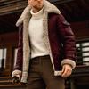 Warm Winter Men's Jacket Thickened Suede Faux Fur Jacket Independent Station