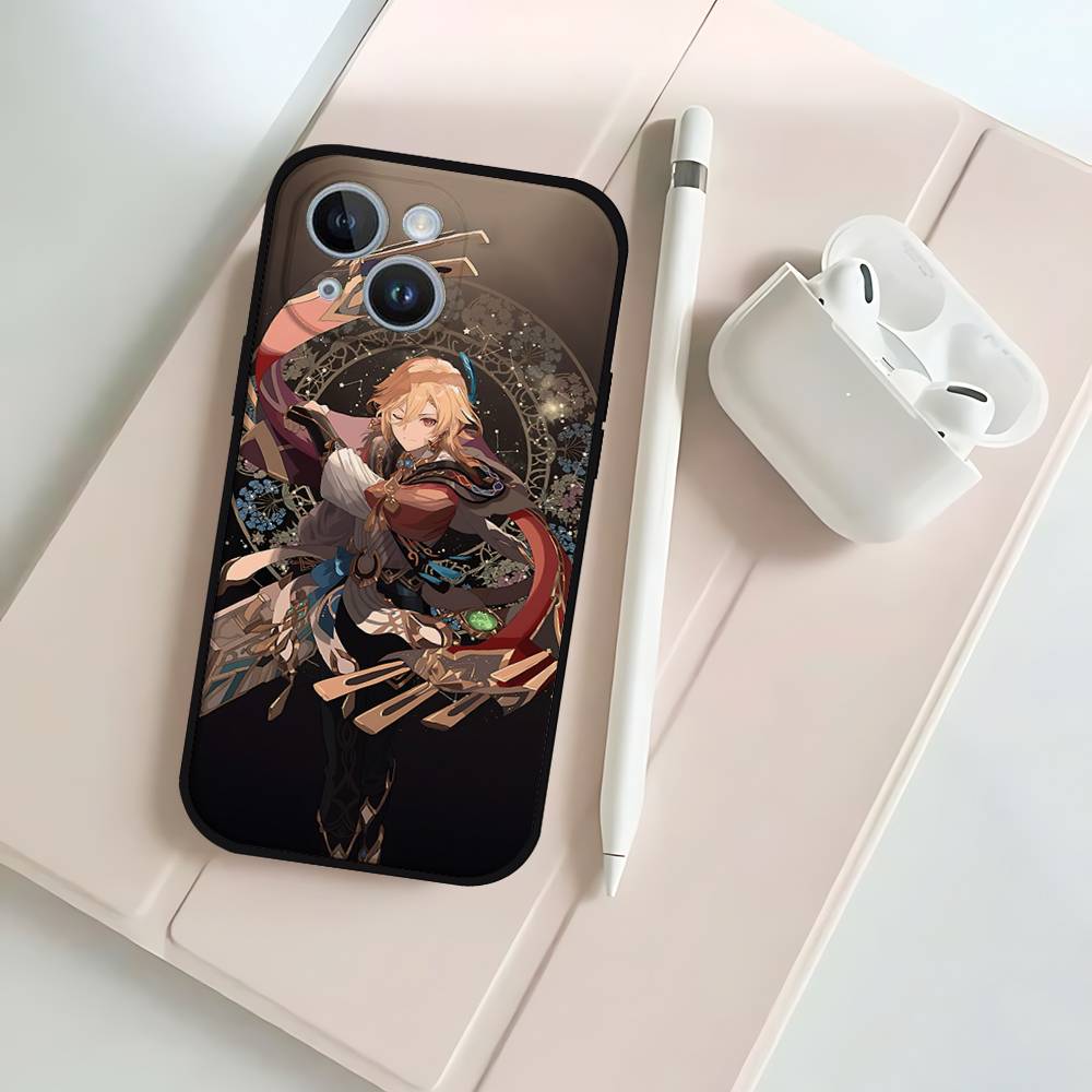 K-Kaveh Black Phone Case That Fits For IPhone 17,16,15,11,13,14 Pro Max,Plus,X,Xr,Xs Max,13Mini