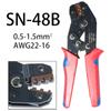 SN-48B Harness Pliers Hand Tools Male Female Auto Clamping Cable Clamp Automotive Crimp Car Electric Pins Insulated Plug