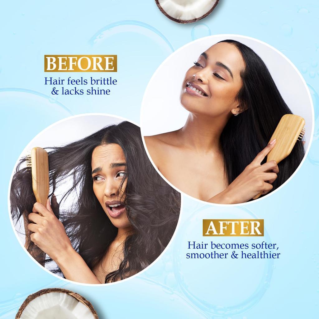 Parachute Advansed Gold Hair Oil With Vitamin E For Long Soft Hair, 300ml, No Paraben Or Silicone, Nourishes & Repairs All Hair Types