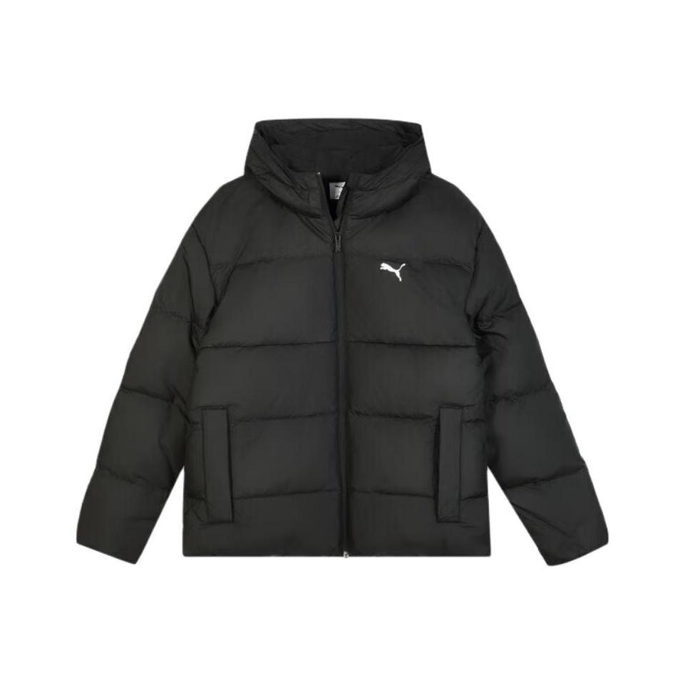 Puma Ess+ Warm Windproof Water-Repellent Hooded Duck Down Jacket Men Jacket 692910-01