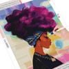 5D DIY Diamond Painting African Woman Full Square Handmade Gift Diamond Embroidery Portrait Cross Stitch Home Decor
