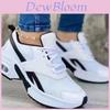 Running Shoes For Women Mesh Breathable Athletic Sneakers With Thick Sole For Casual Wear