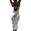 Summer European And American New Dresses Suspender Low Cut Sexy Straps Party Simple Dress