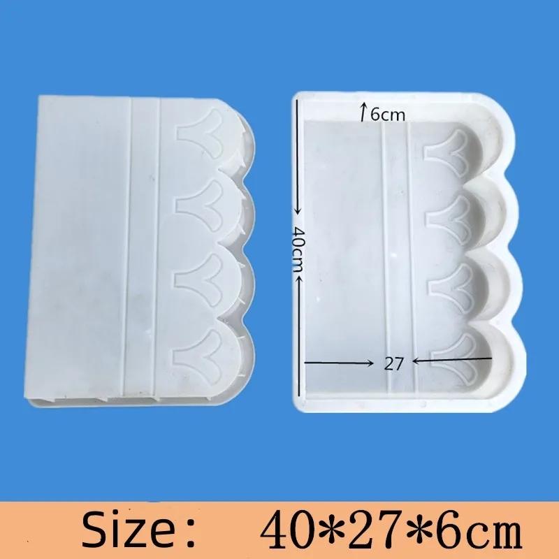 Garden Floor Paving Mold Park Decorations Stepping Stones Moulds DIY Garden Buildings Supply Reusable Cement Frame Brick Molds
