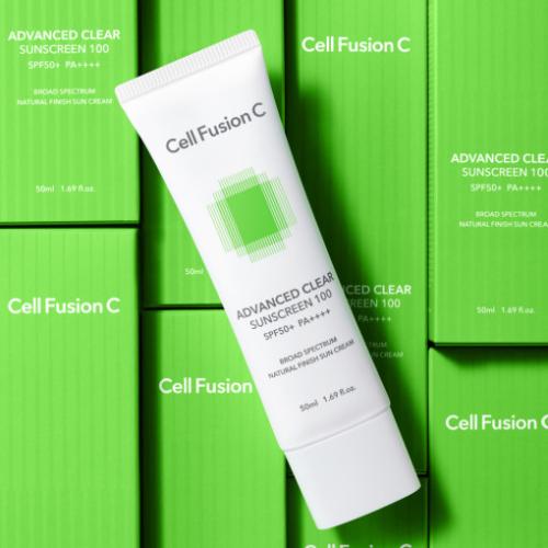 Cell Fusion C AdvanCed Clear sunsCreen 50ml  + Laser sunsCreen 10ml 2paCk 