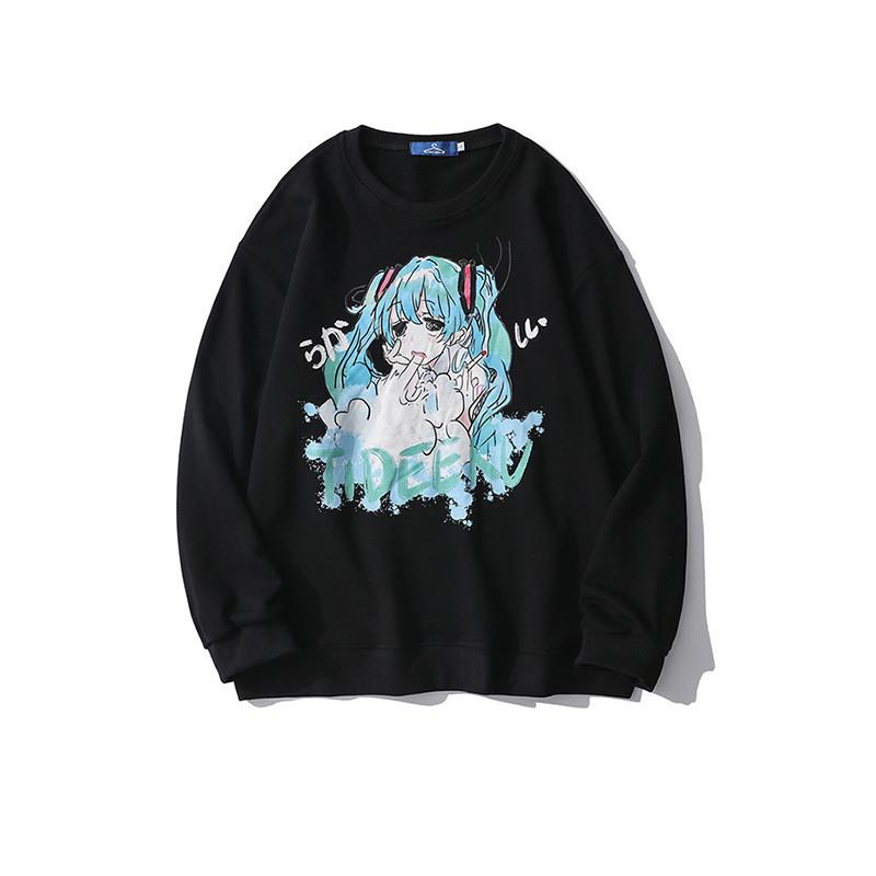 Women Spring Autumn Lazy Style Hoodie Women Korean