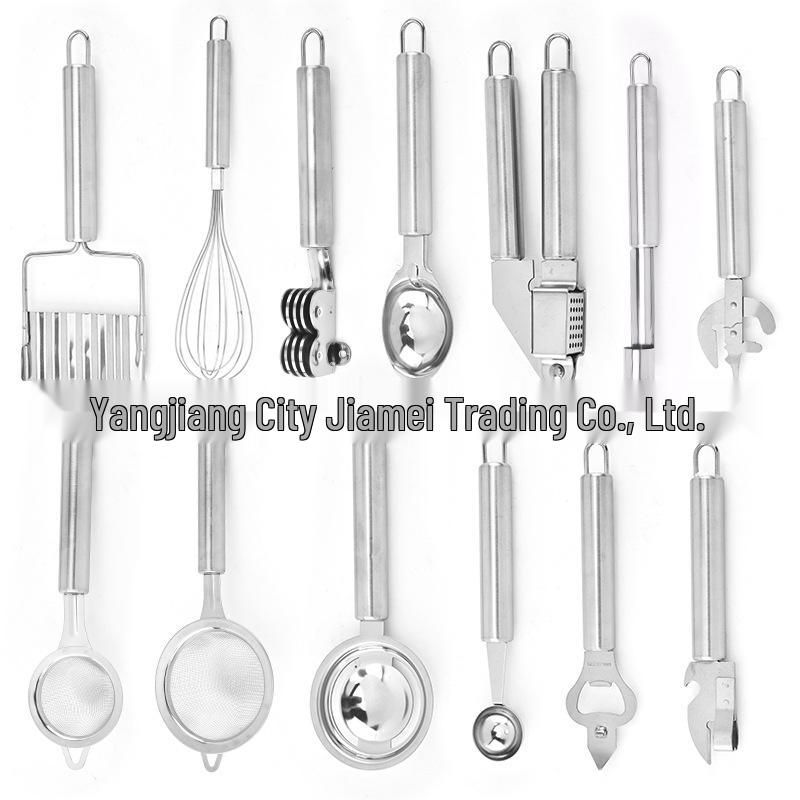 Stainless Steel Ice Cream and Fruit Scoop - Multi-functional Kitchen Tool