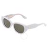 Gucci Grey Cat Eye Ladies Sunglasses Gg1532sa 003 54