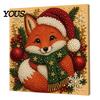 Creative Christmas Gifts for Adults Faux Pearl Art Kit, 20x20cm Xmas Painting DIY Wall Decor Making Kit Sparkling 3D Diamond Craft Adults, Festive