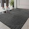 Heavy Duty Scraper Doormat, Non-slip Absorbent Entry Floor Mat, Stain Resistant Washable Rug for Outdoor Indoor Home