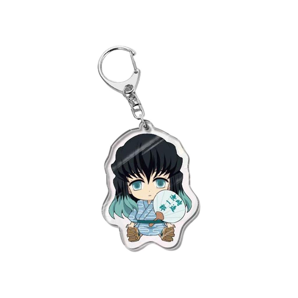 Cartoon Anime Movie Transparent Acrylic Keychain Pendant, Exquisite Gift Hanging Accessories For Backpacks