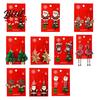 Hanging Earrings 1 Pair Women Christmas Tree Elk Santa Bell