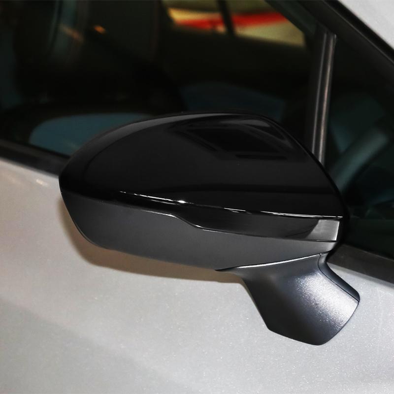 Glossy Black Door Wing Rearview Mirror Cover HousingFor Chevrolet Cruze 2017 2018  Replace Part Side Mirror Cover Shell Cap