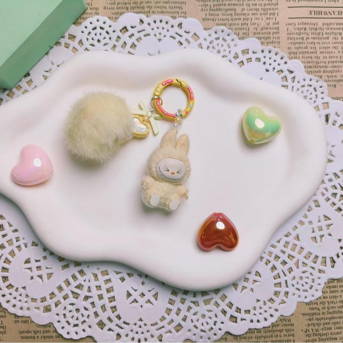 

Флокирование Эрчуан Смена Ребенка Милый Зернышко Милый Пушистик Любовь Сумка для Мобильного Телефона Подвеска Брелок