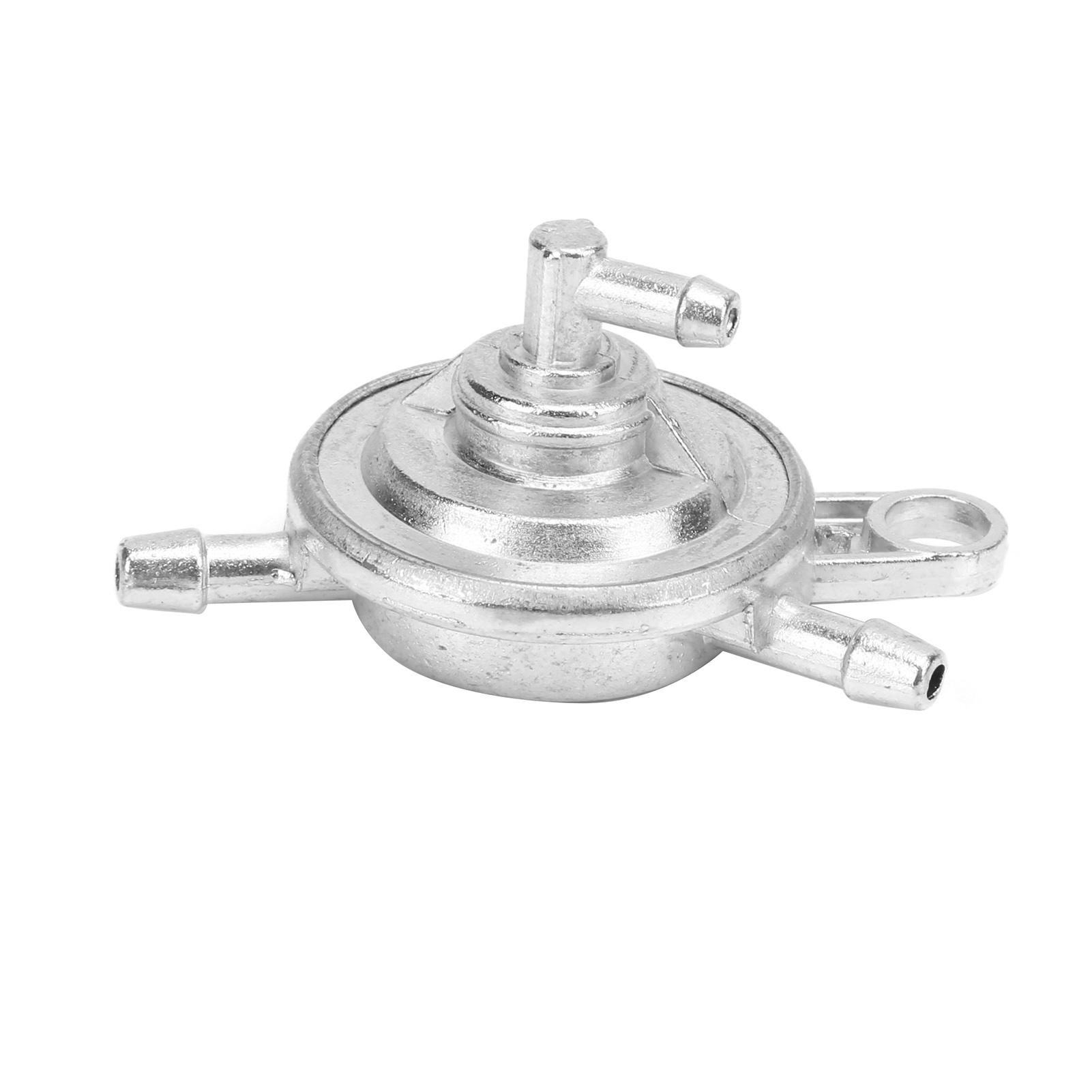 

Топливо Petcock Tap Valve 3-Way Self-Priming Switch Замена алюминиевого сплава для GY6 50cc 150cc ATV S