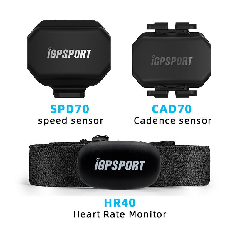 IGPSPORT SPD70 CAD70 Speed Sensor Dual Mode Support Bike Cadence HR40 HR70 Heart Rate Monitor For BSC100S BSC200 BSC300 Garmin