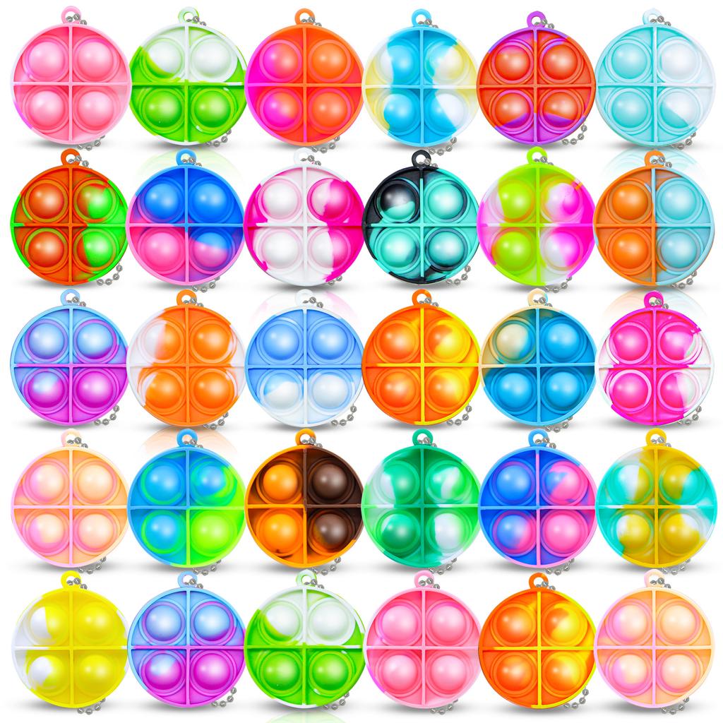 Rat Exterminator Mini Keychain Pendant Backpack Pendant Finger Bubble Music Decompression Toys Fidgettoys