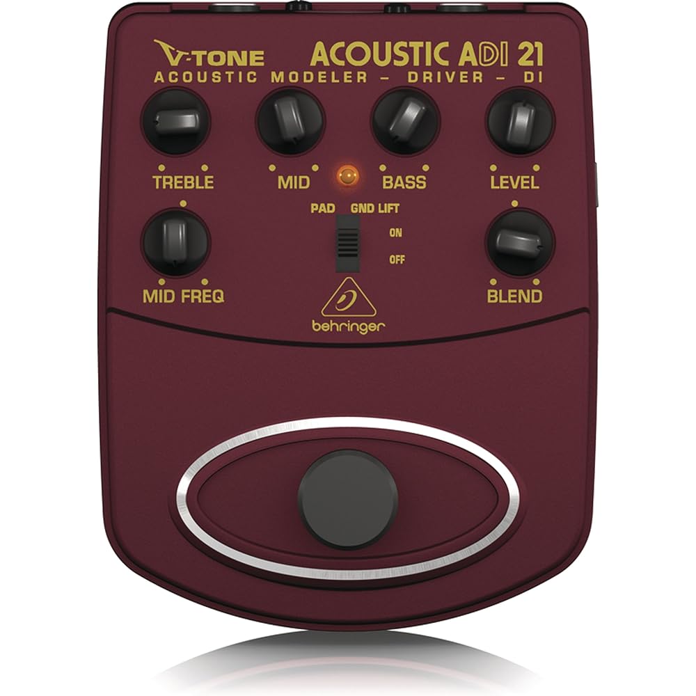 Behringer ADI21 V-Tone Acoustic Preamp for Acoustic Guitars