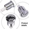 For Skipper 45 Dual Flush Chrome Button for Toilet Cistern Installation