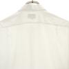 LANVIN made in Japan Striped Pattern Long sleeve shirt 41-80 White Men's Used