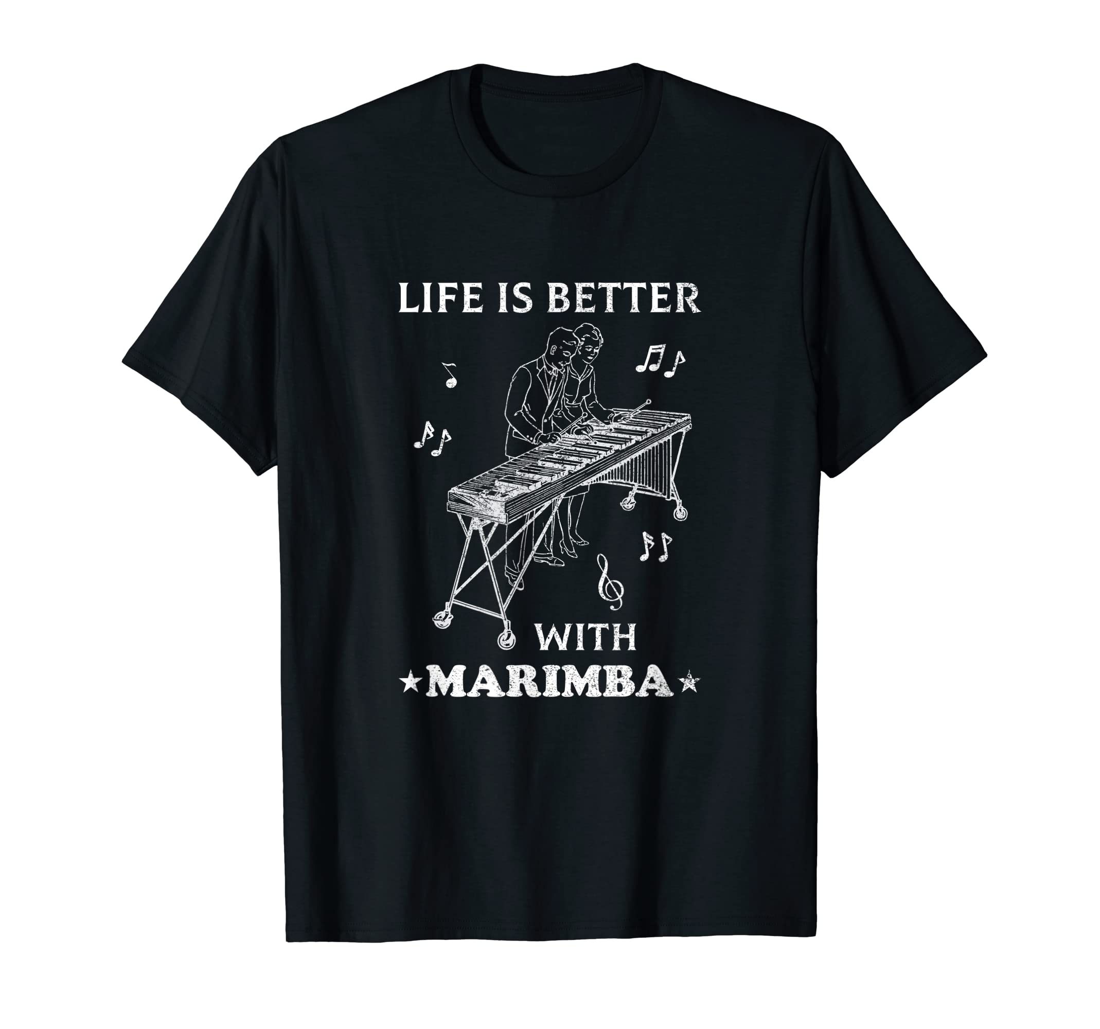 

Marimba Jazz Xylophone Player Vibraphone Musician Carillon T-Shirt