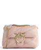Pinko Leather Messenger Bag Love Puff Mini CL