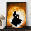 Diamond Painting The Little Mermaid Art Painting Romantic Art Painting Diamond Mosaic Cross Stitch Diamond Inlay Room Decoration Gift