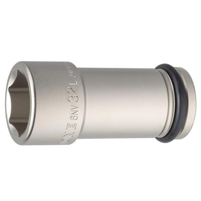 Impact Long 32mm Hex Size HP6NV-32L Socket, 19.0mm (3/4") Drive,