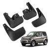 4PCS Car Wheel Mudguards Shockproof Front Rear Wheel Protective Black Mudflaps Kit for Jimny 1998 To