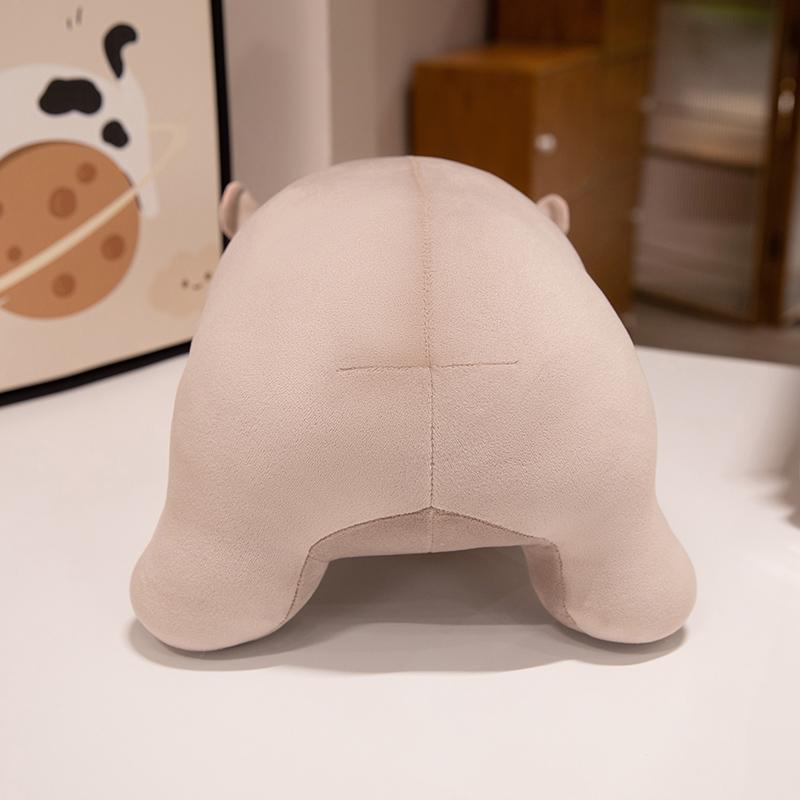 30/38CM Hipopotam Drăguț Gras cu Picioare Scurte Jucărie de Pluș Pluș Moale Hipopotam Kawaii Animal de Pluș Păpușă Decor Cameră Cadou Ziua Copiilor
